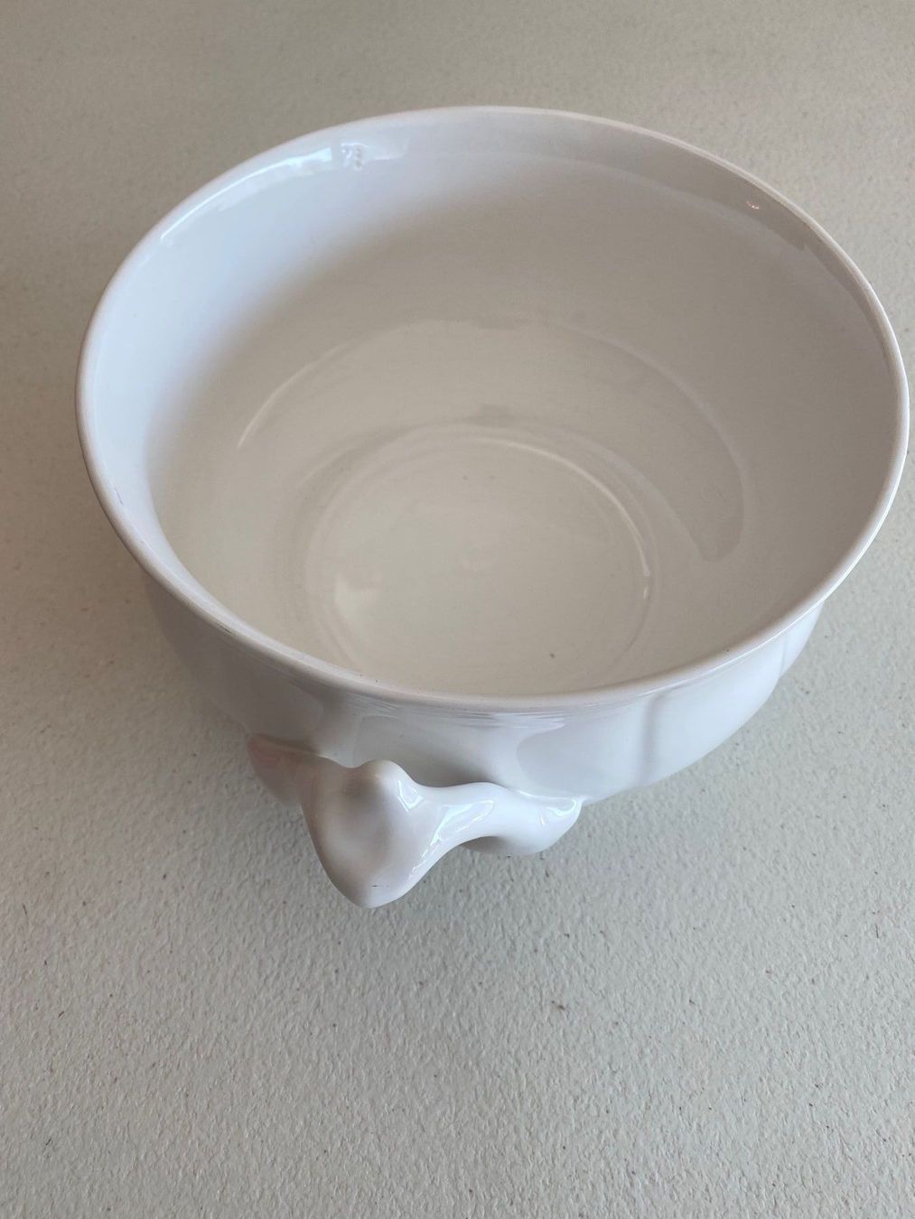 Servierplatten: grande soupière en faience blanche – Gebraucht aus Leytron von TipTop1912 5