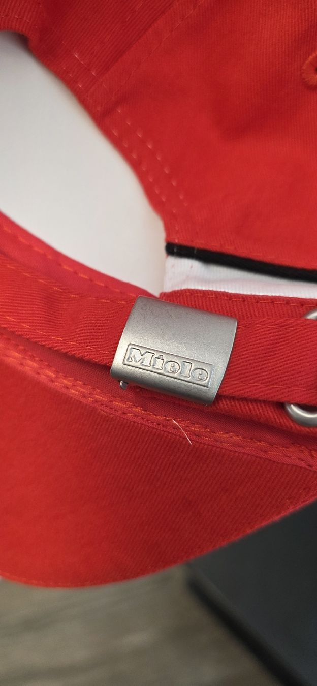 Hüte, Mützen & Caps: Miele Cap / Kappe Rot-Weiss, Vintage-Retro – Neu und originalverpackt aus Biel/Bienne von Popoff1 2