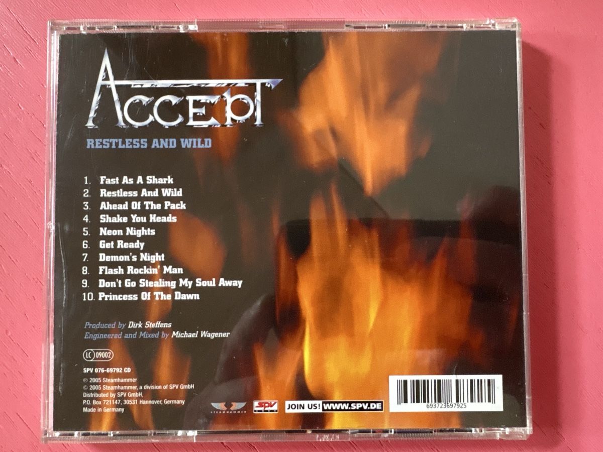 CDs: Accept - Restless And Wild – D'occasion à Lützelflüh-Goldbach par Deiv4 1