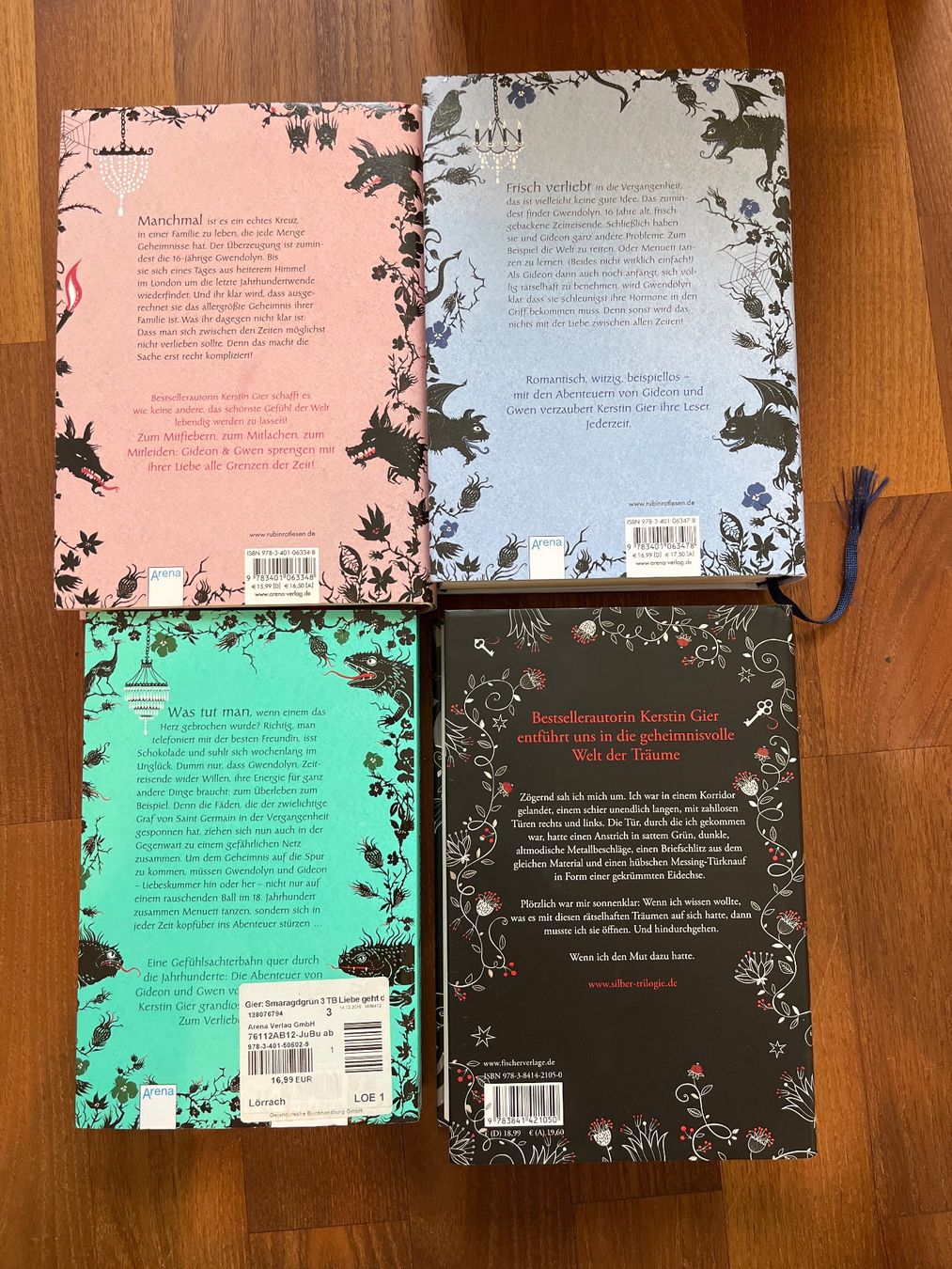 Libri: Kerstin Grier, Edelstein Trilogie & Silber – Usato da Holderbank SO venduto da ale_5zjc 1