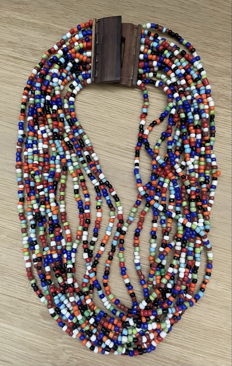 Altri gioielli: Colourful Statement Beaded Necklace & Bracelet Set – Nuovo (secondo la descrizione) da Embrach venduto da lau_2gtp 6