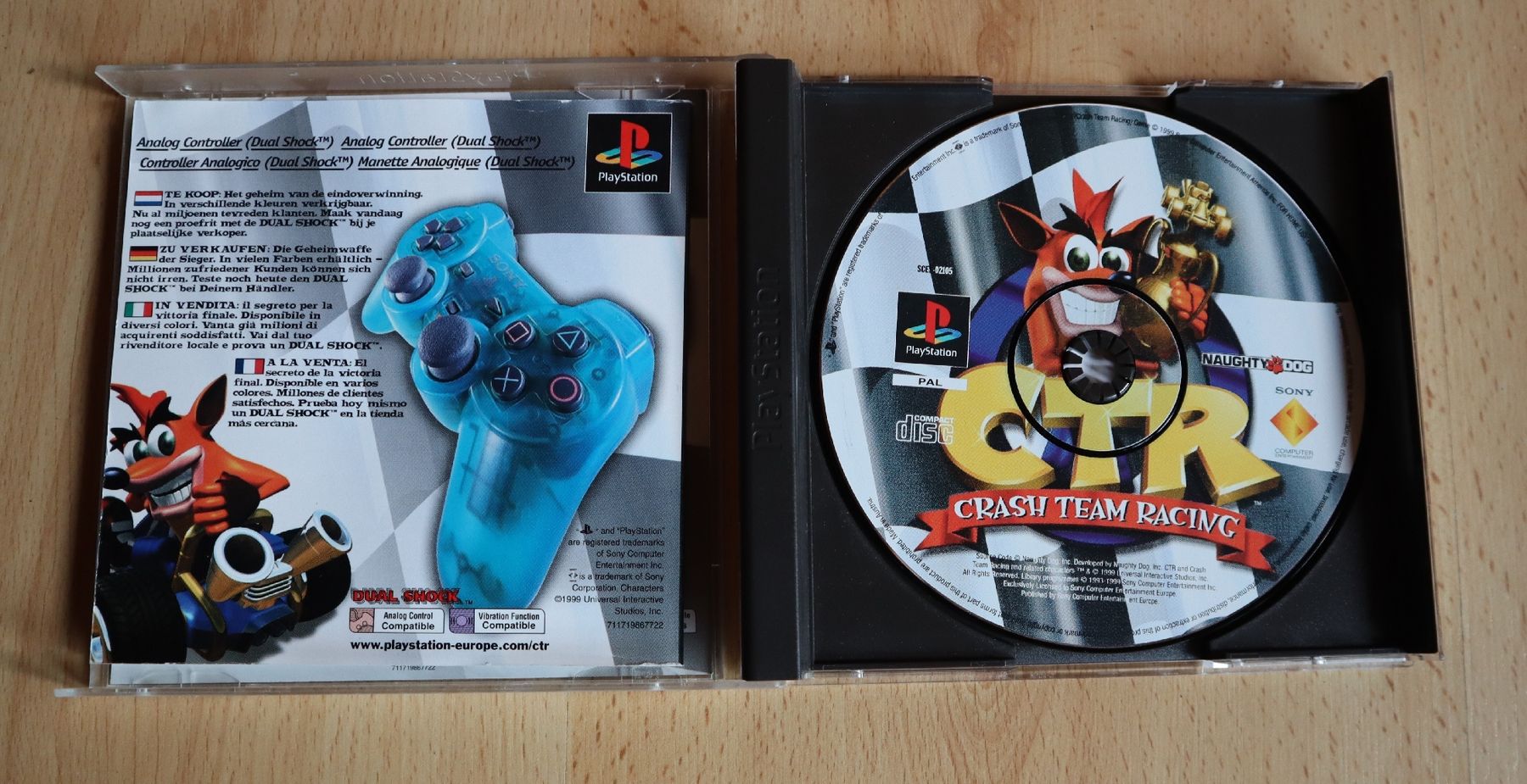 Sony Giochi: PlayStation 1 -- CTR Crash Team Racing -- PAL -- Top! – Usato da Ochlenberg venduto da on3x 1