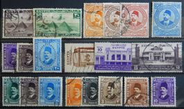 Ägypten ex. Kat. 191-264 gest. 1934/41