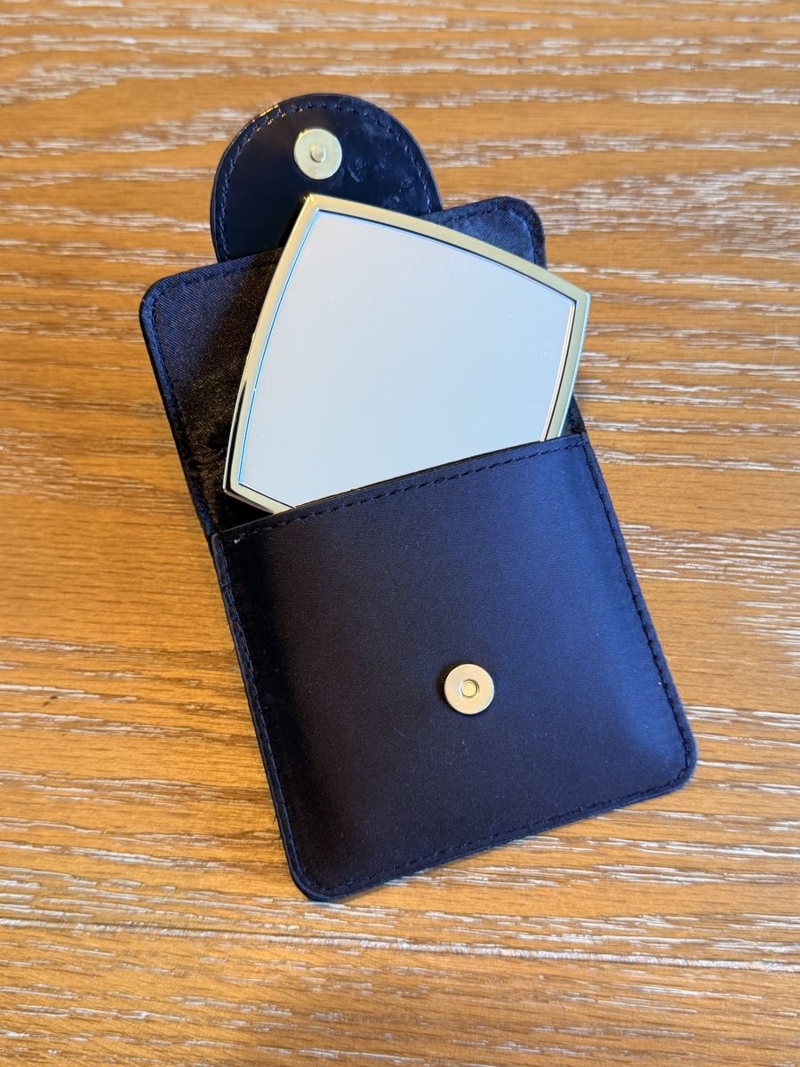 Specchi: Giorgio Armani Pocket Mirror Black Case Luxury Compact – Nuovo (secondo la descrizione) da Gockhausen venduto da van_82kh 4