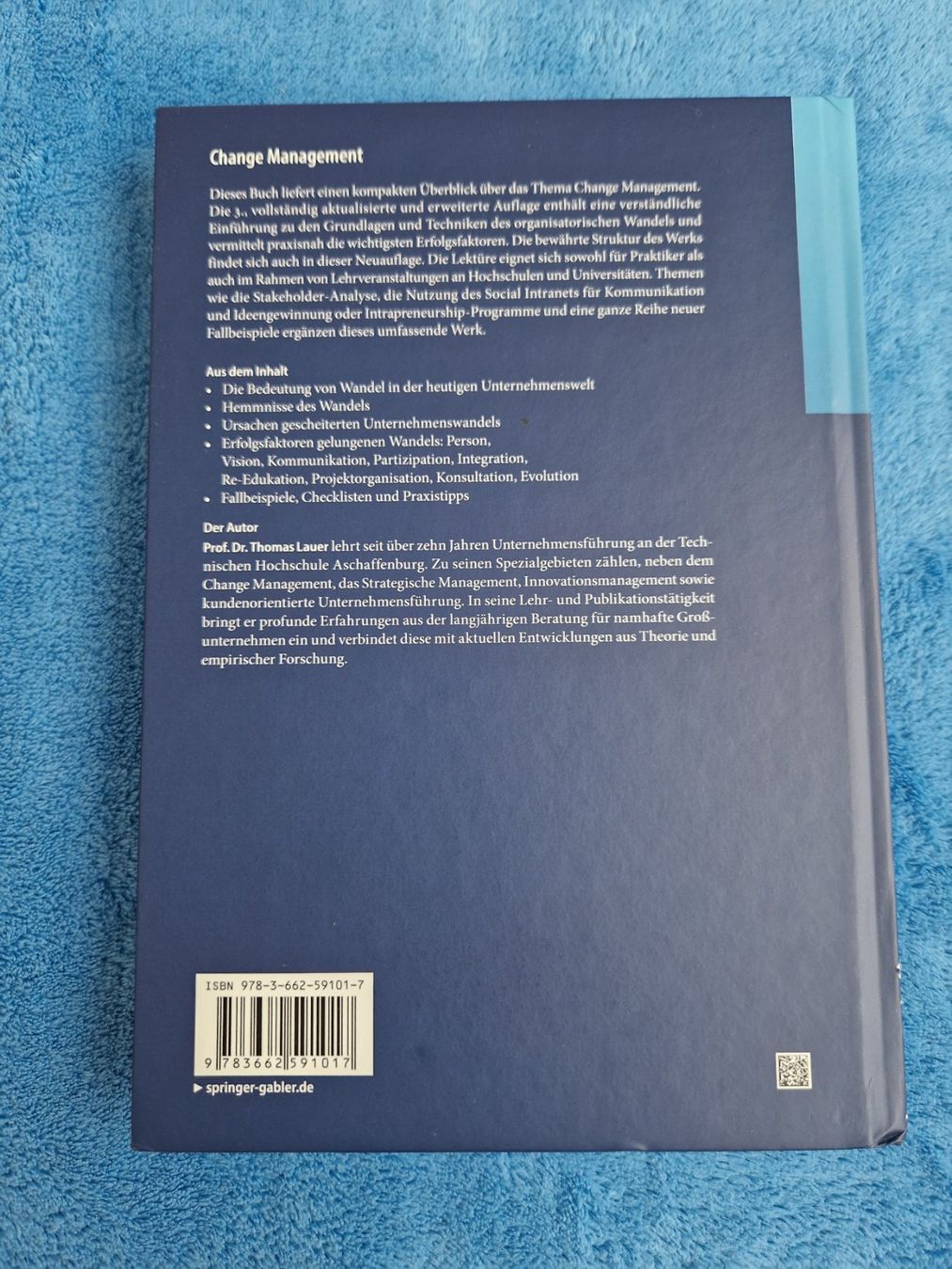 Libri: Change Management - Thomas Lauer – Usato da Erlinsbach SO venduto da ULIKH 1