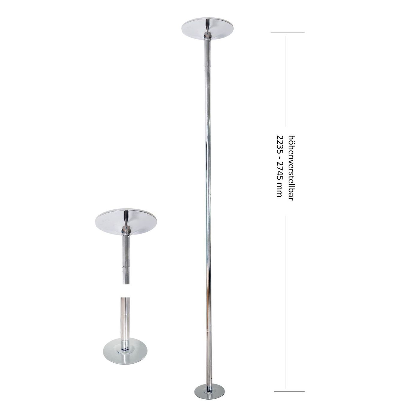 Hometrainer: Poledance Stange 45 mm - Gratis Versand – Nuovo e nell'imballaggio originale da Kleinwangen venduto da Maluwa_GmbH 1