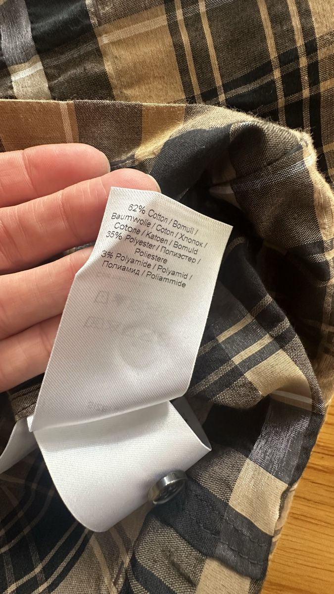 Ganni Camicette: GANNI Checkered Blouse Size 36. – Usato da Luzern venduto da ida_hv2y 5