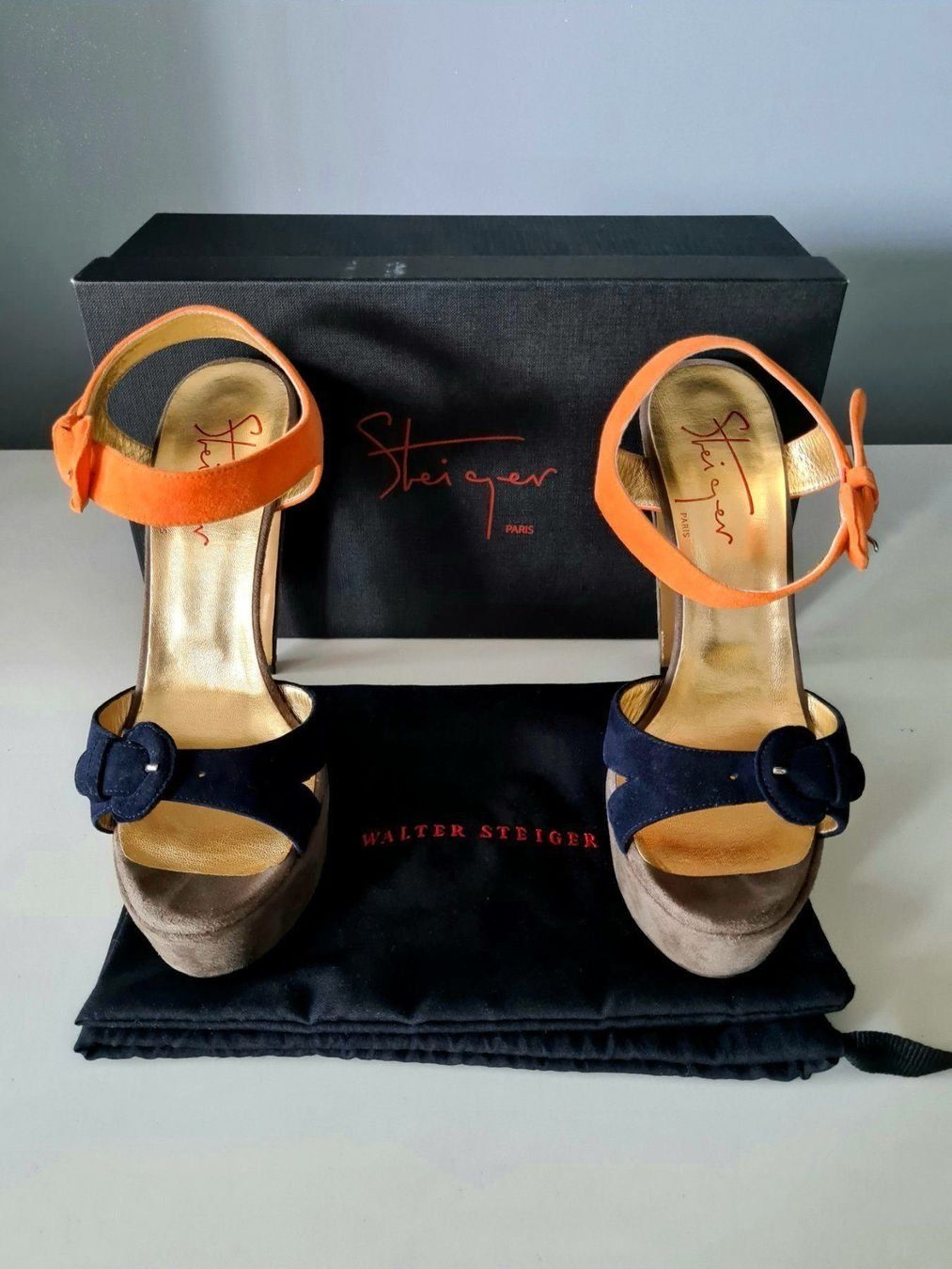 Scarpe da donna: Walter Steiger sandales cuir t38 – Usato da Thônex venduto da AneleManele 5