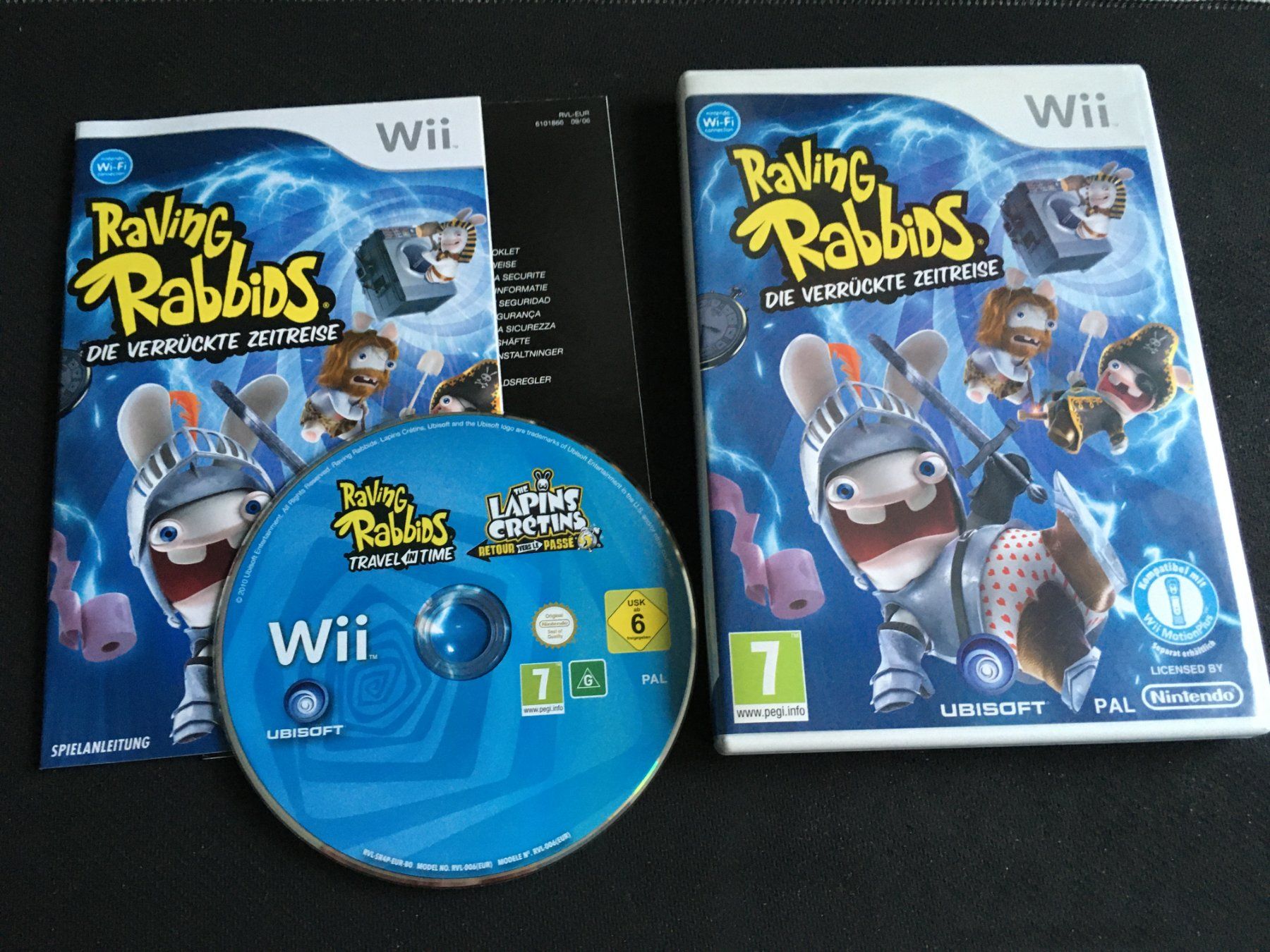 Raving Rabbids - Die verrückte Zeitreise für Nintendo Wii (Gebraucht ...
