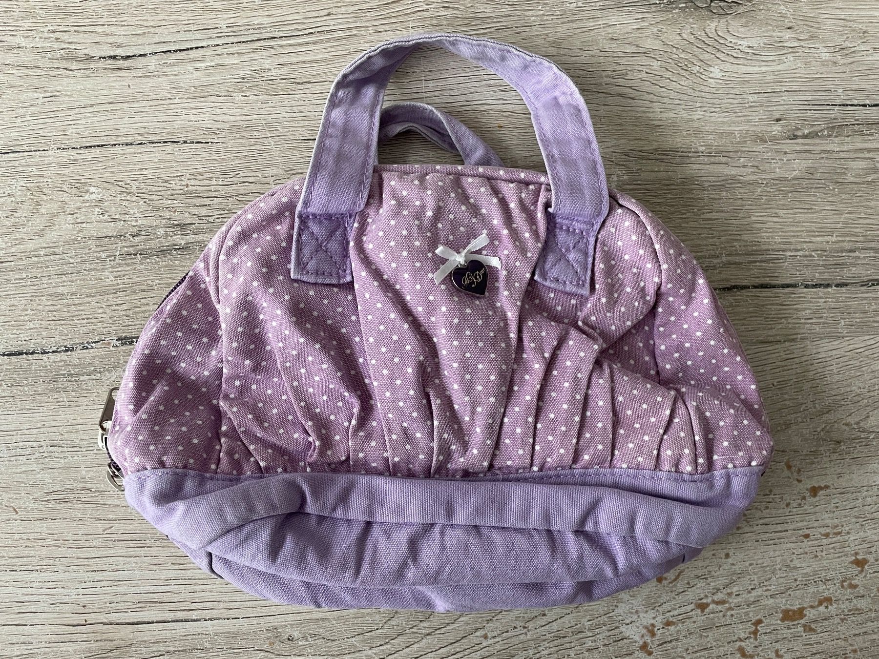 Kindertaschen: Tasche - mädchen - violett - stoff – Gebraucht aus Neftenbach von Justine76 1