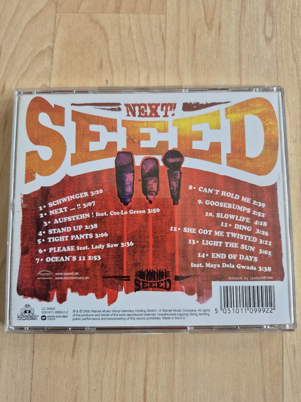 CD: Seeed - Next! CD Album – Usato da Bern venduto da Roibusch 1