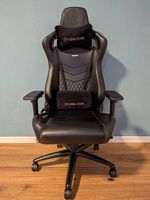 noblechairs EPIC Echtleder Gaming Stuhl (Schwarz)