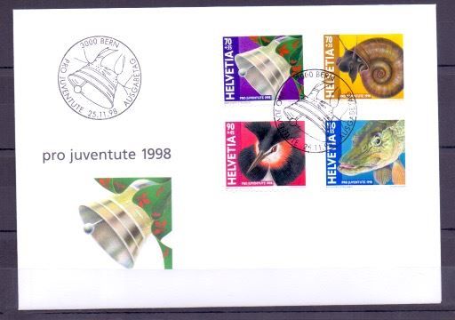Tutti i francobolli: CH FDC Pro Juventute Satz 1998 – Nuovo e nell'imballaggio originale da Koblenz venduto da Markenhimmel