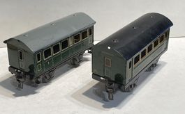Märklin 2 Personenwagen 17210 + 17230 Spur 0