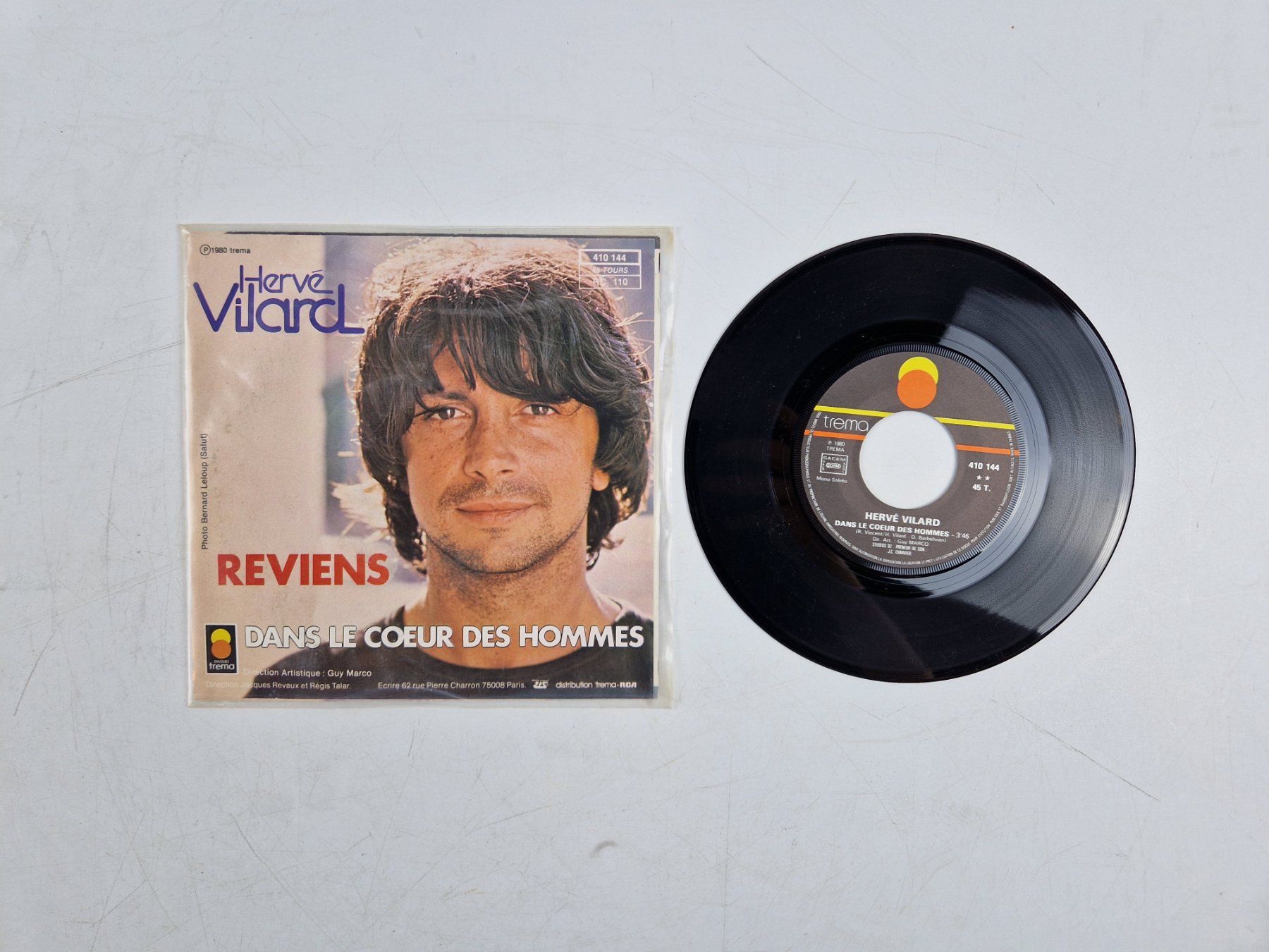 Dischi in vinile: Hervé Vilard (1 Single) – Usato da Muhen venduto da Restwert_Muhen 1