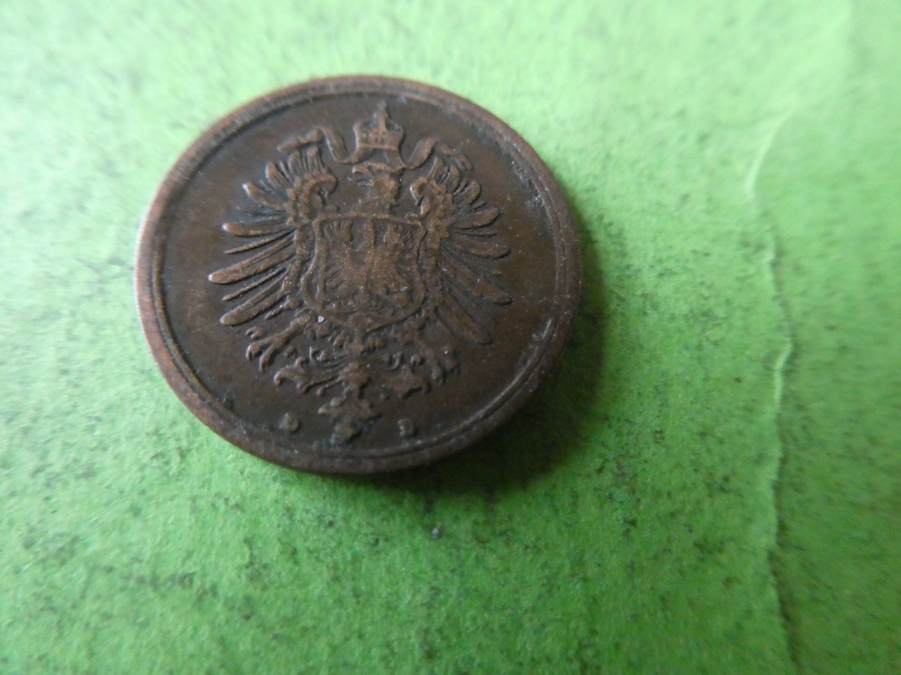 Tutti le monete: Dt. Reich 1889 D, 1 Pfennig – Usato da Hinterforst venduto da Rohusri 1
