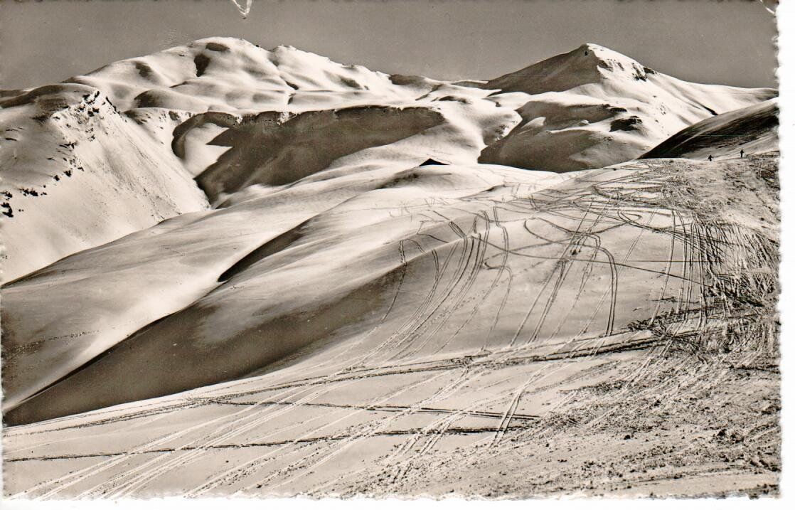 Cartoline postali: Skigebiet Klingenstock Stoos 1948 – Usato da Wolhusen venduto da Curver9