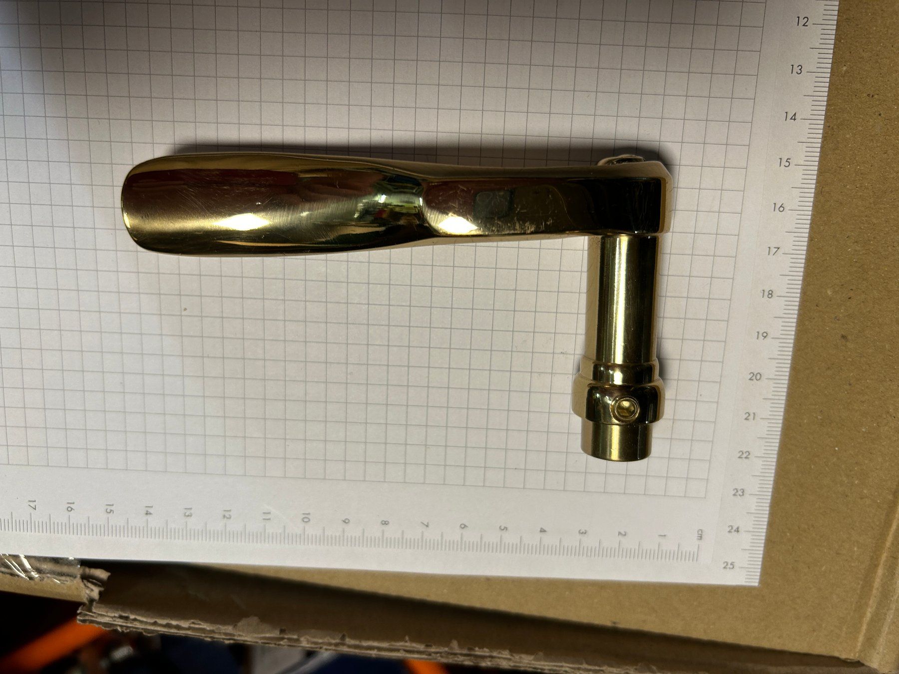 Hoppe Ferramenta: Türdrücker links Messing – Usato da hägendorf venduto da hsh4614 3