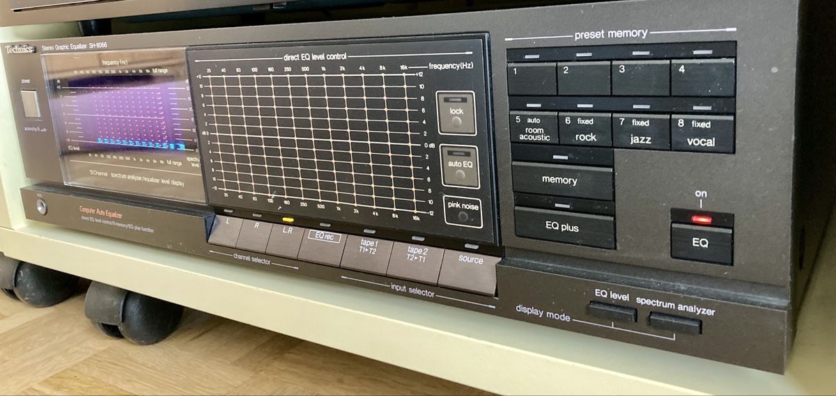 Technics Equalizzatori: Technics Stereo Graphic Equalizer SH-8066 – Usato da Winterthur venduto da dut_v9gs 4