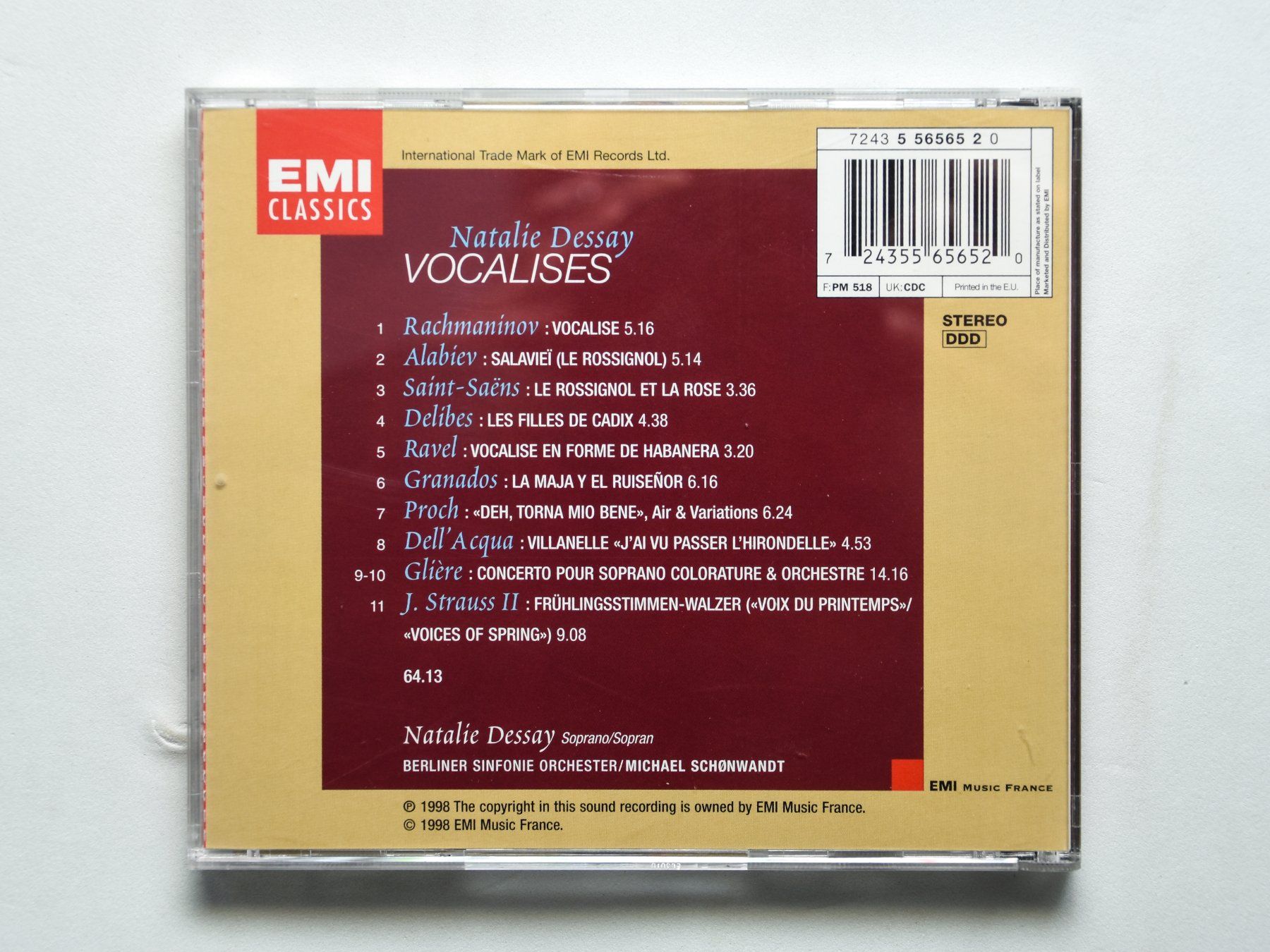 CDs: Nathalie Dessay - Vocalises – Neu (gemäss Beschreibung) aus Belmont-sur-Yverdon von ag97 2