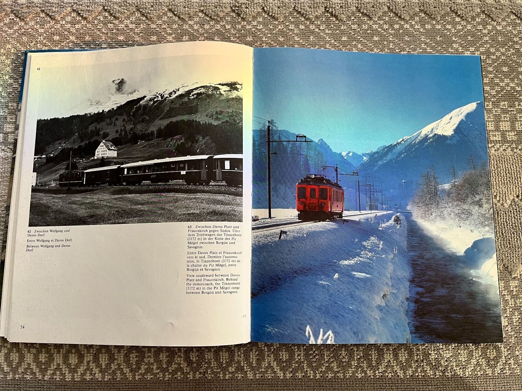 Libri: Les Chemins de fer Rhétiques, 1982 – Usato da Lausanne venduto da Kinga_Shopaholic 5