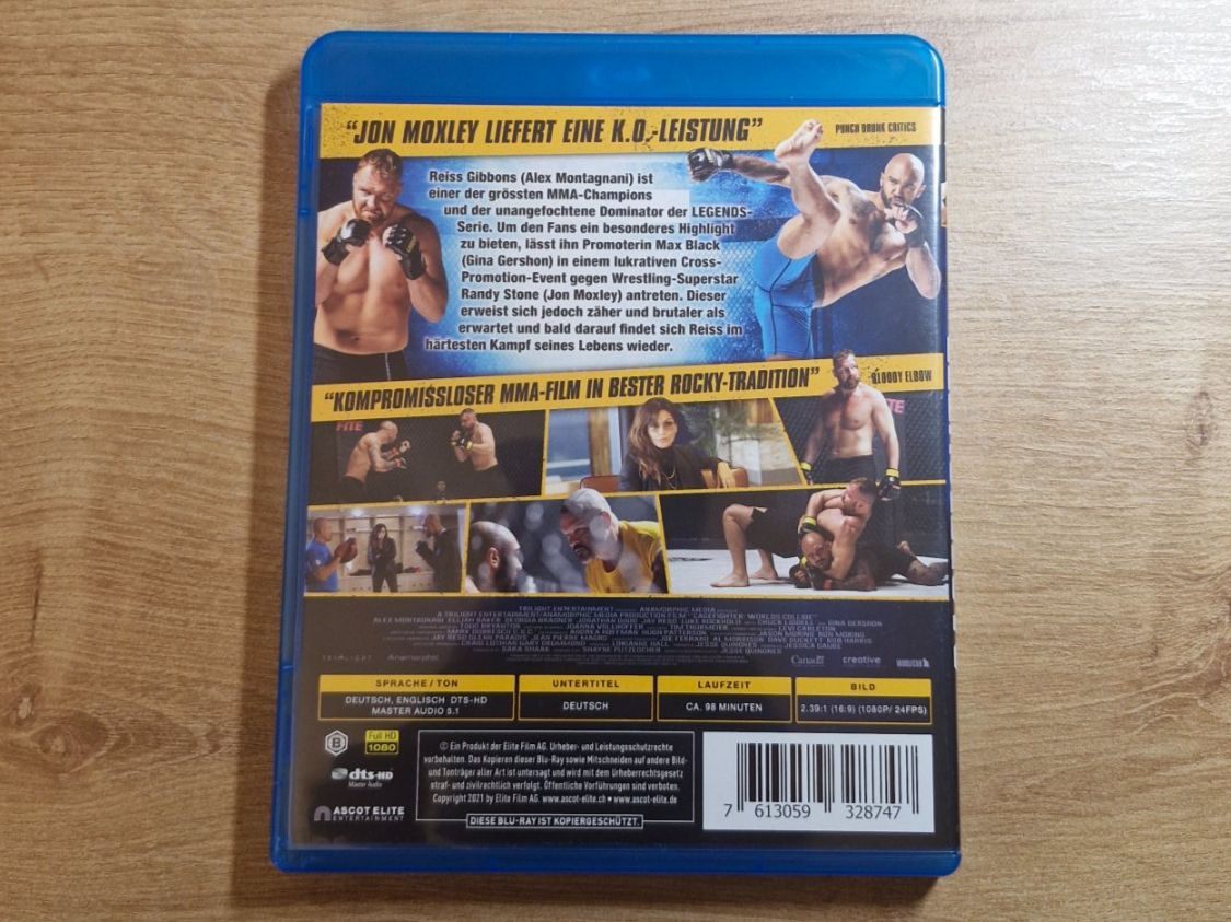 Tutti i DVDs: Cagefighter (2020) Bluray – Usato da Pfungen venduto da Whitie 1