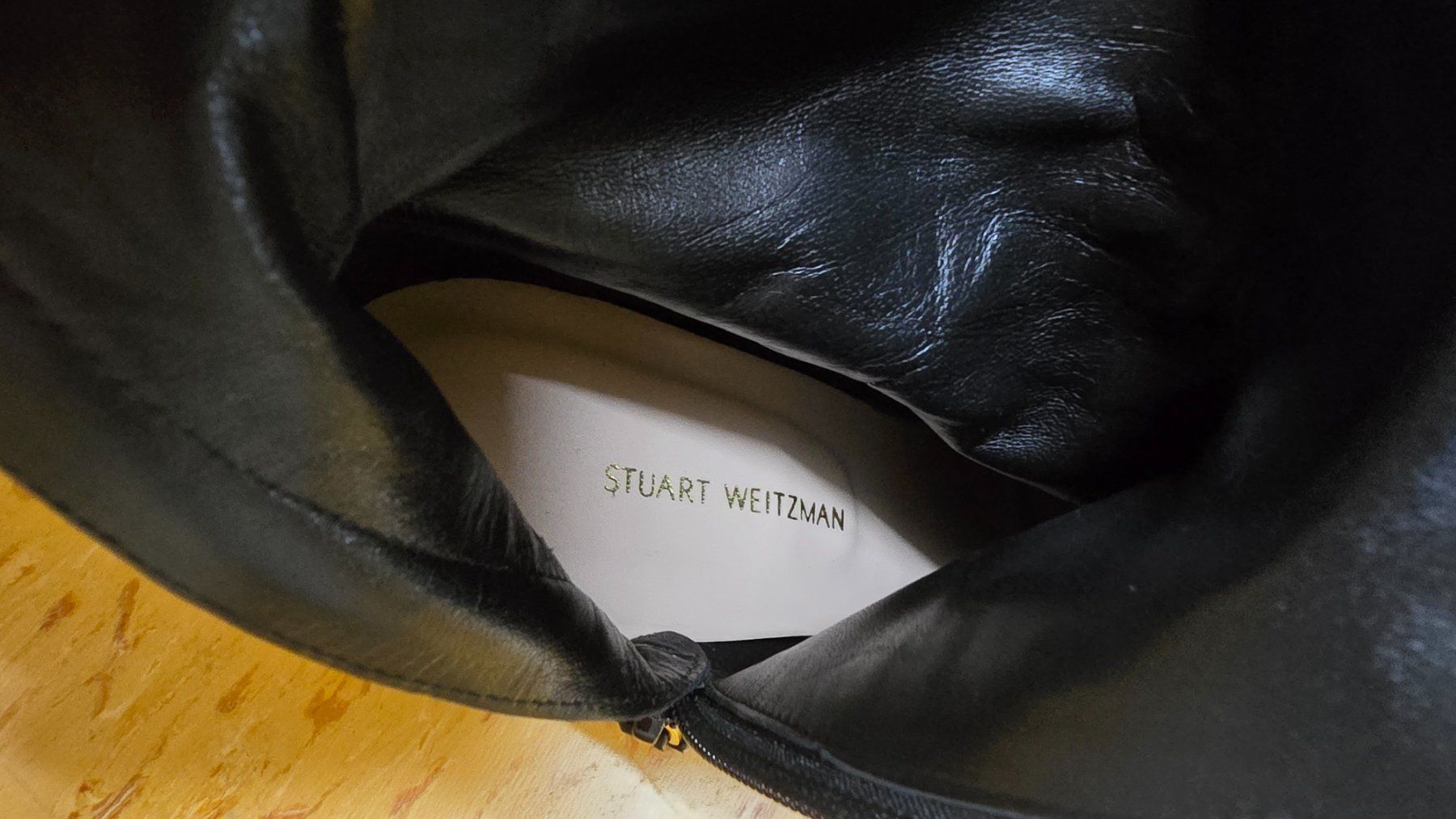 Stuart Weitzman Scarpe da donna: Stiefelette Stuart Weizmann 37 schwarz Wildleder – Nuovo e nell'imballaggio originale da Untereggen venduto da cla_kb2w 4