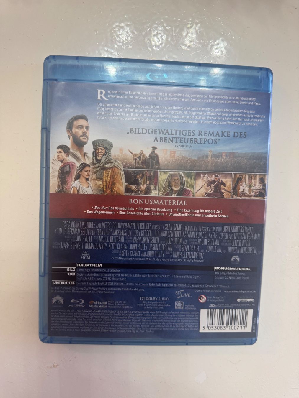 Tutti i DVDs: BEN HUR. (2016) BLU-RAY) – Usato da Basel venduto da san_2qlq 1