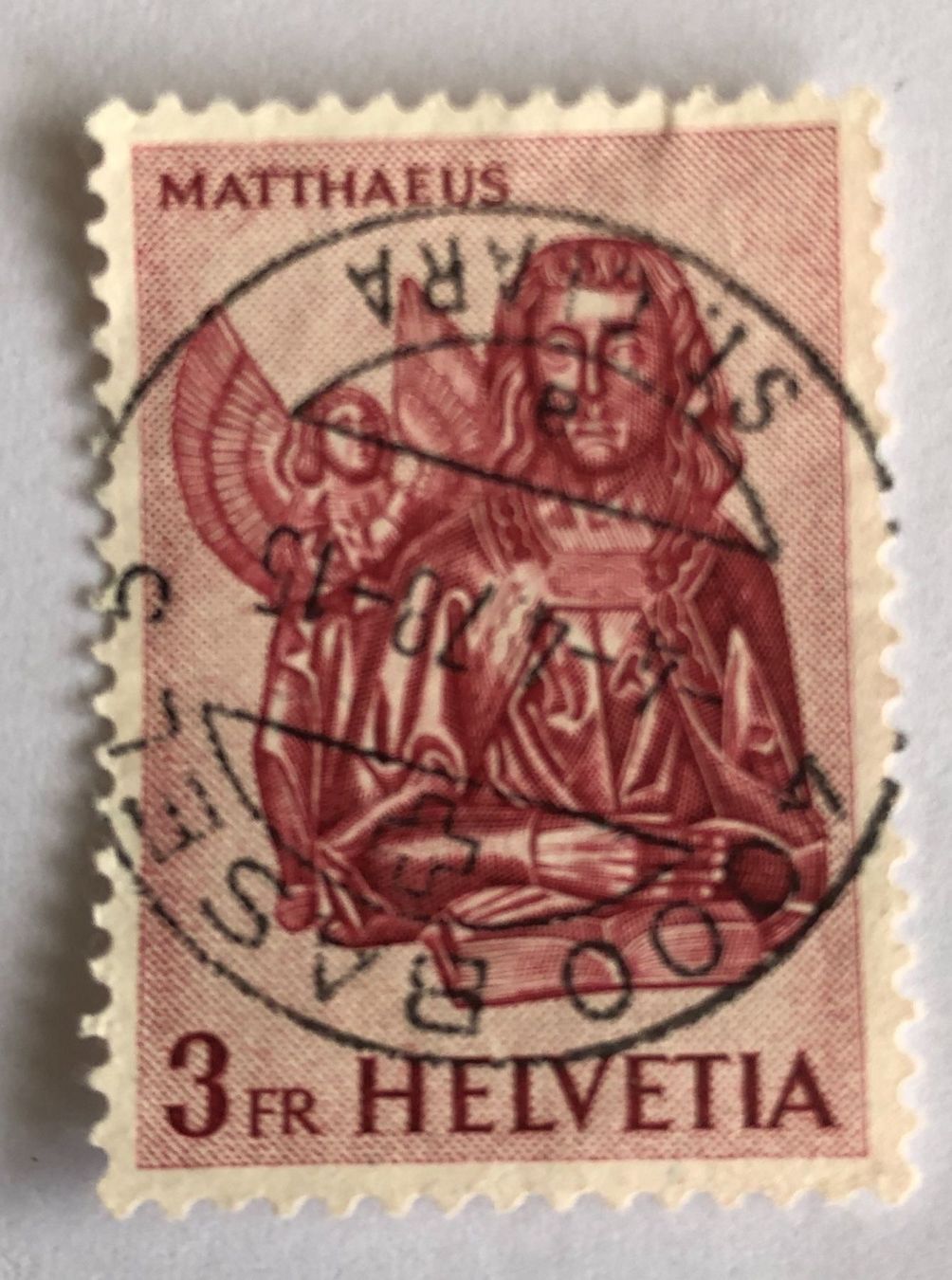 Alle Briefmarken: Nr.381 mit Vollstempel Basel – Gebraucht aus Aarau von Billa007