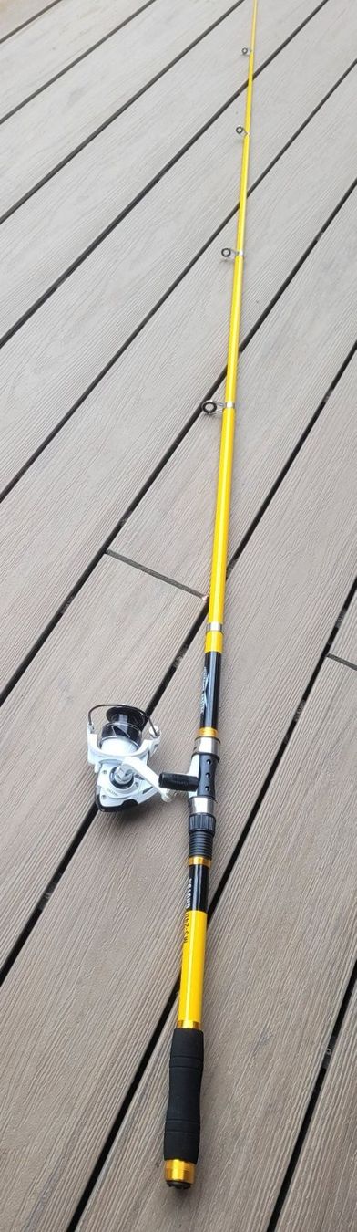 Gute Angelrute 240cm, inkl Rolle DK3000 (Neu und originalverpackt) in  Herzogenbuchsee fr CHF 39  mit Lieferung auf Ricardo kaufen