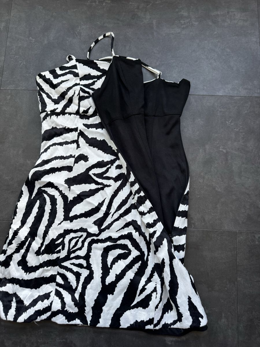 Zara Vestiti: Zebra Print Mini Dress - Y2k – Nuovo (secondo la descrizione) da Zürich venduto da forestF4iry 3