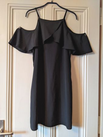 MISS SELFRIDGE : Robe cocktail « cut-out shoulders » 40-42