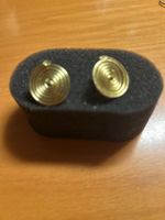 Vintage Ohrstecker, Goldspirale, neuwertig & elegant!
