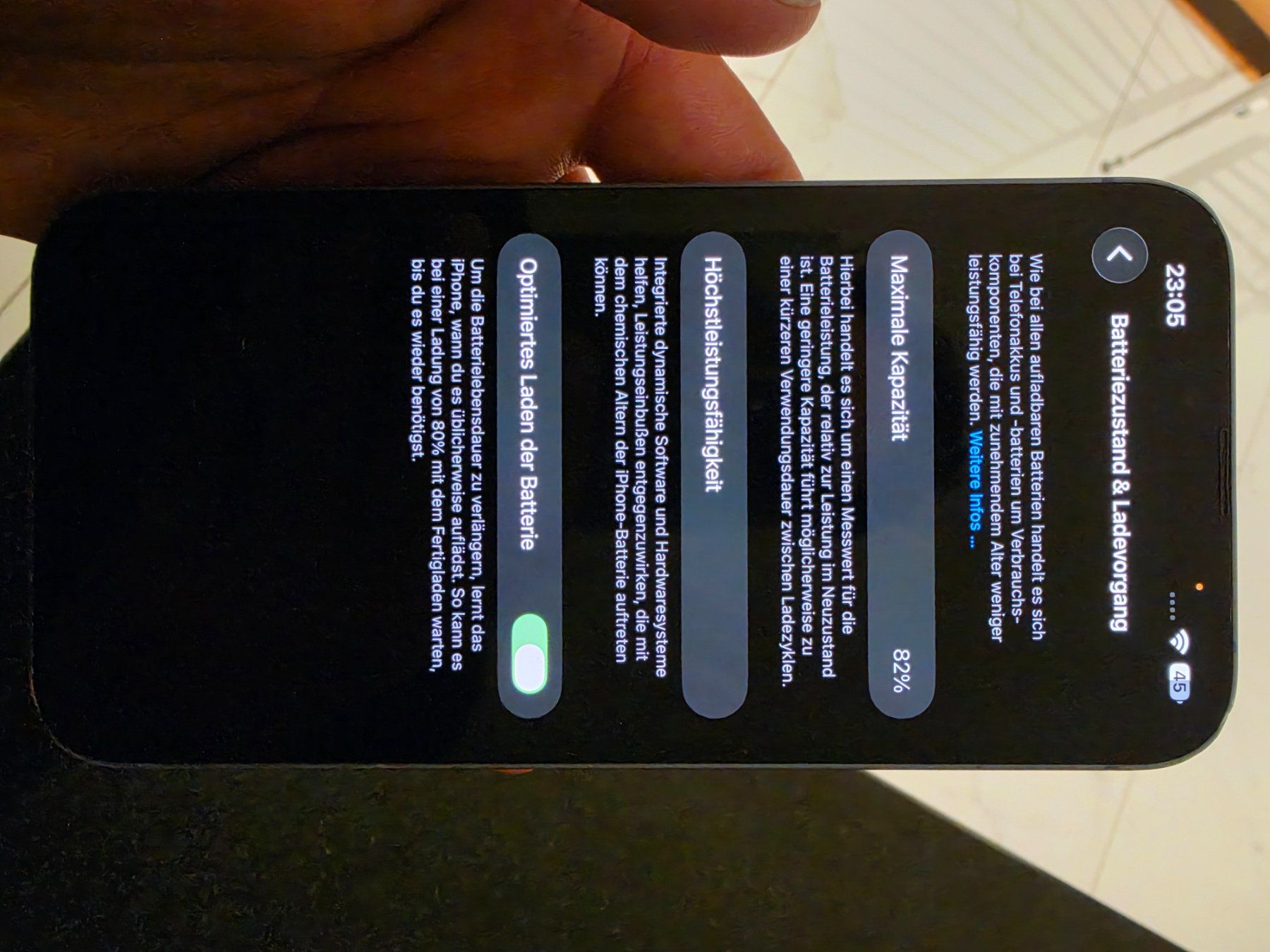 Apple Handys / Smartphones: iPhone 14 Plus, 128GB, Blau – Gebraucht aus Hausen AG von lon_9tcd 8