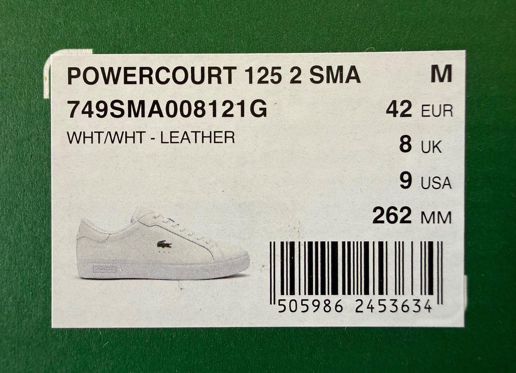 Lacoste Scarpe da uomo: Lacoste Sneakers Neu Gr. 42 – Usato da Pratteln venduto da e-mare 1
