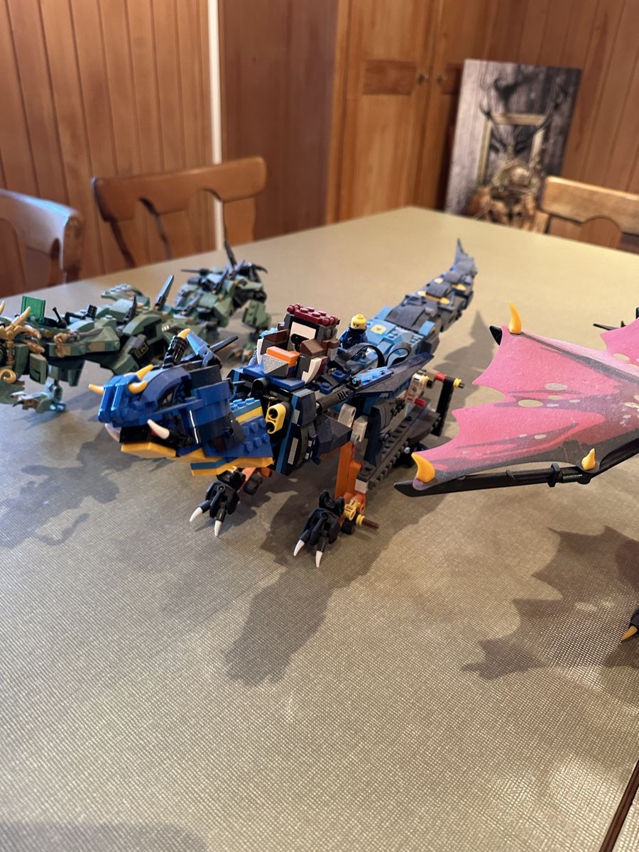 Lego Statuette: LEGO Ninjago Drachen  – Usato da Farnern venduto da Nalanik 3