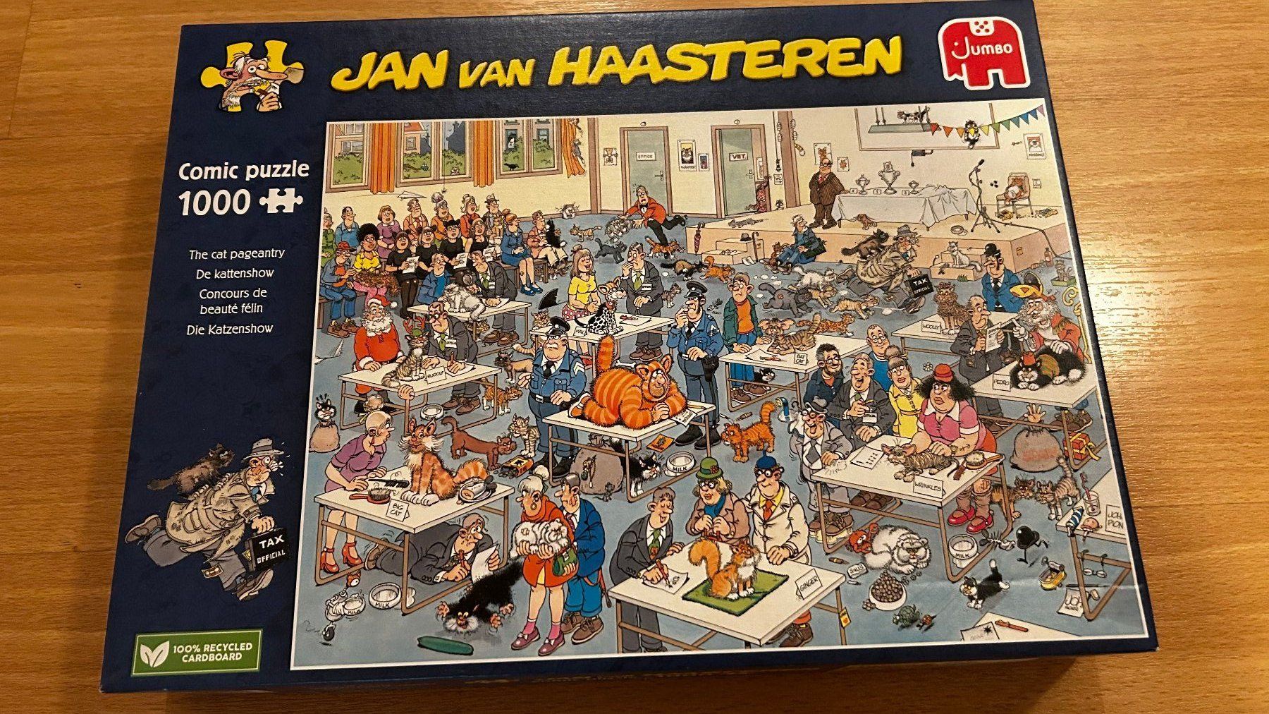 Puzzles: Puzzle, Jan van Haasteren, 1000 Teile – Gebraucht aus Engi von Ansimi