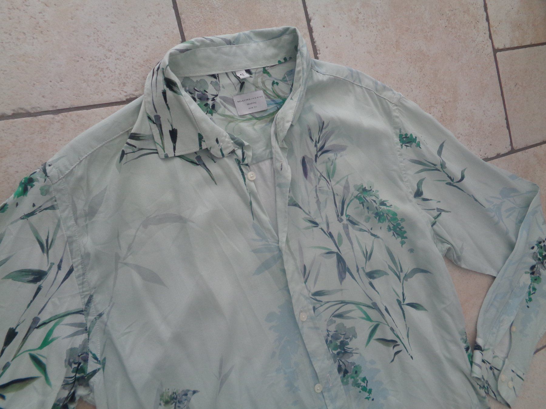 Hemden: Hemd  Selected / Homme  Grösse 42 L – Gebraucht aus Kreuzlingen von Robi-2003 1