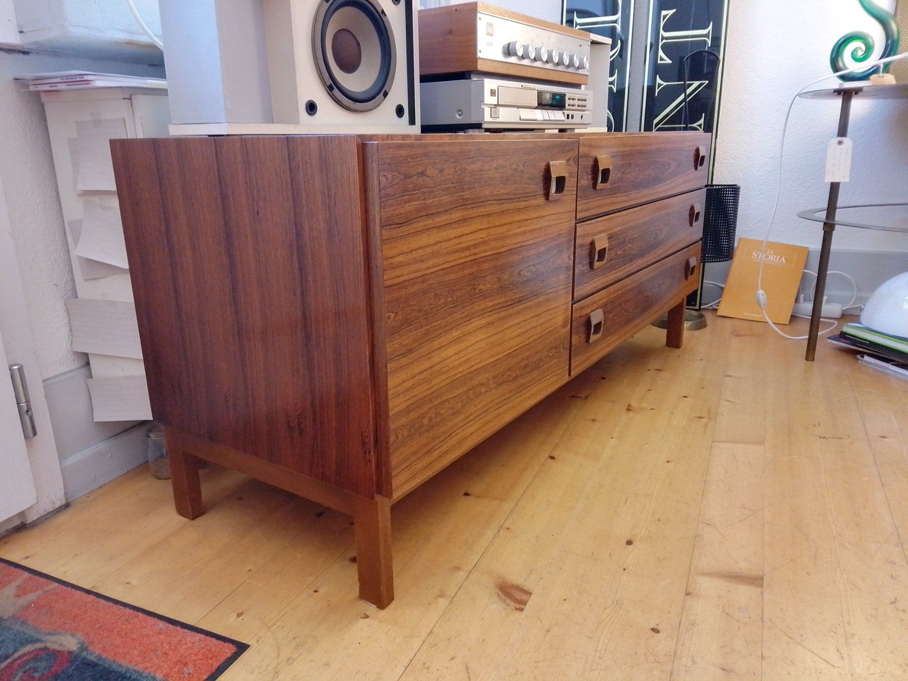 Cassettiere: Sideboard vintage, palissandre 1970' – Usato da Biel/Bienne venduto da frenetic