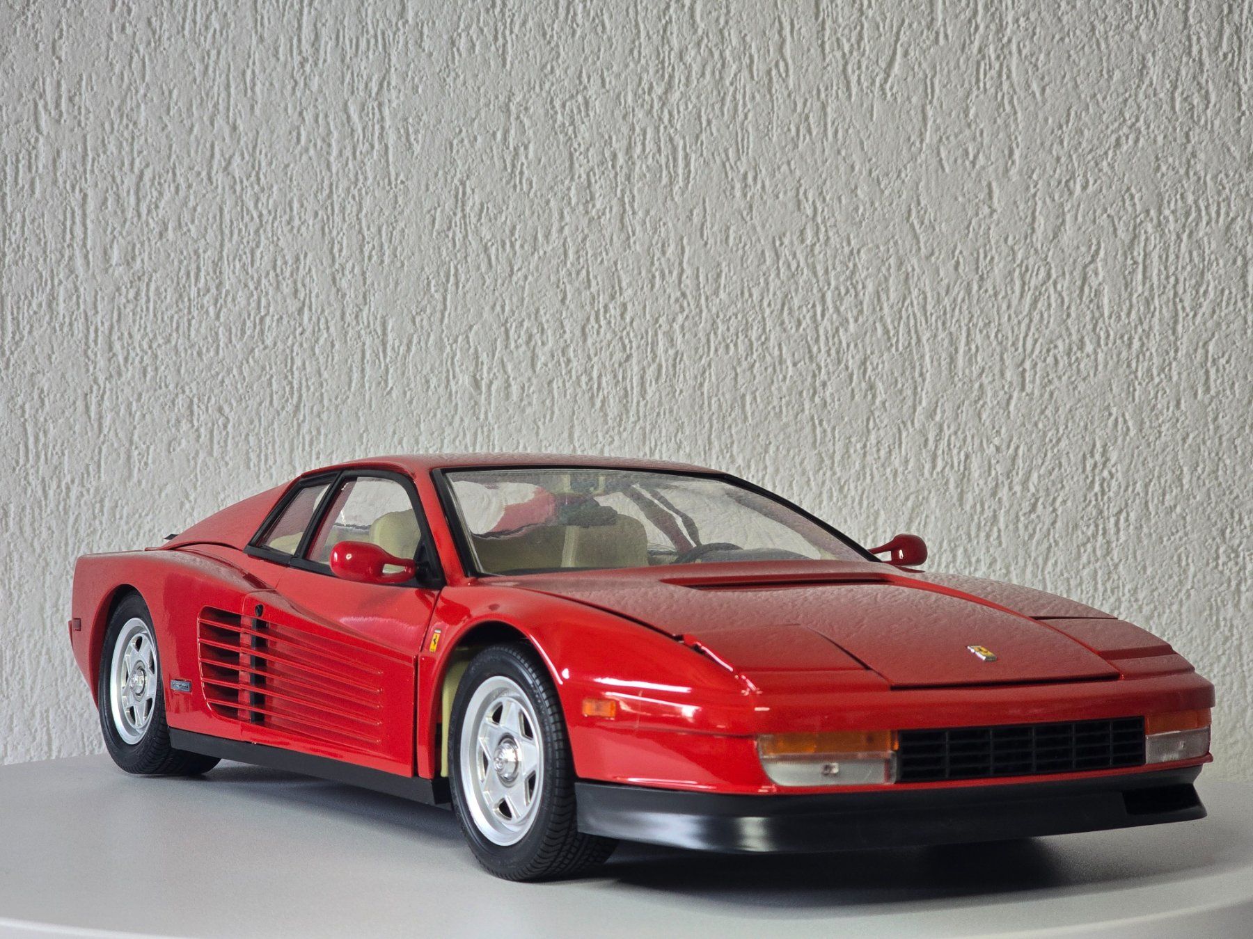 Pocher Modellini d'auto: Pocher - Rivarossi, Ferrari Testarossa, rot – Usato da Kloten venduto da Nicola2