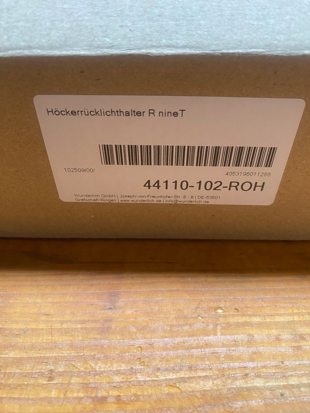 BMW Tutti i ricambio per moto: BMW r nineT Heckumbau Wunderlich – Nuovo e nell'imballaggio originale da Burgdorf venduto da henrifischer 3