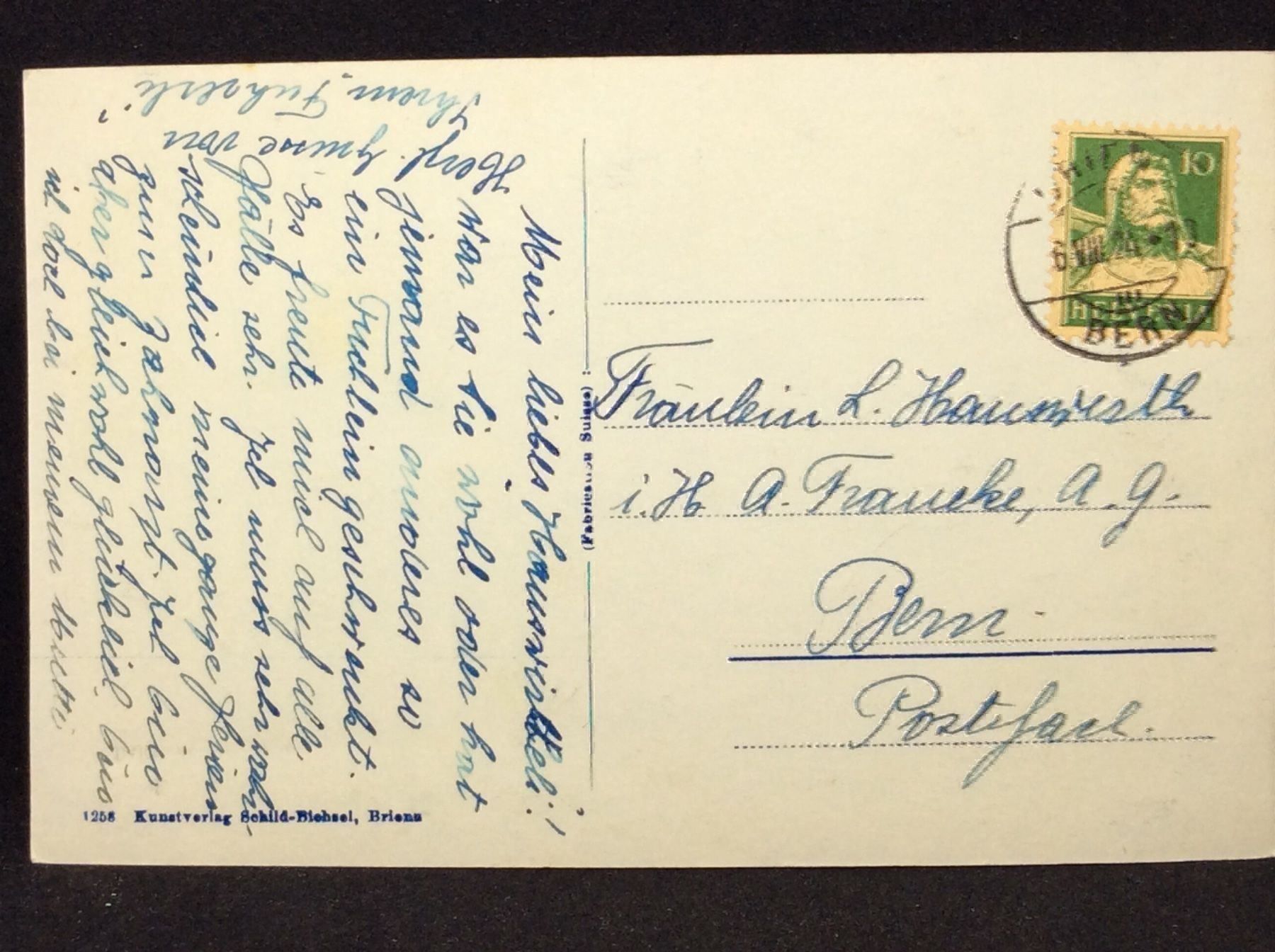 Cartes postales: Giessbachfälle – D'occasion à Widnau par Brusi9 1