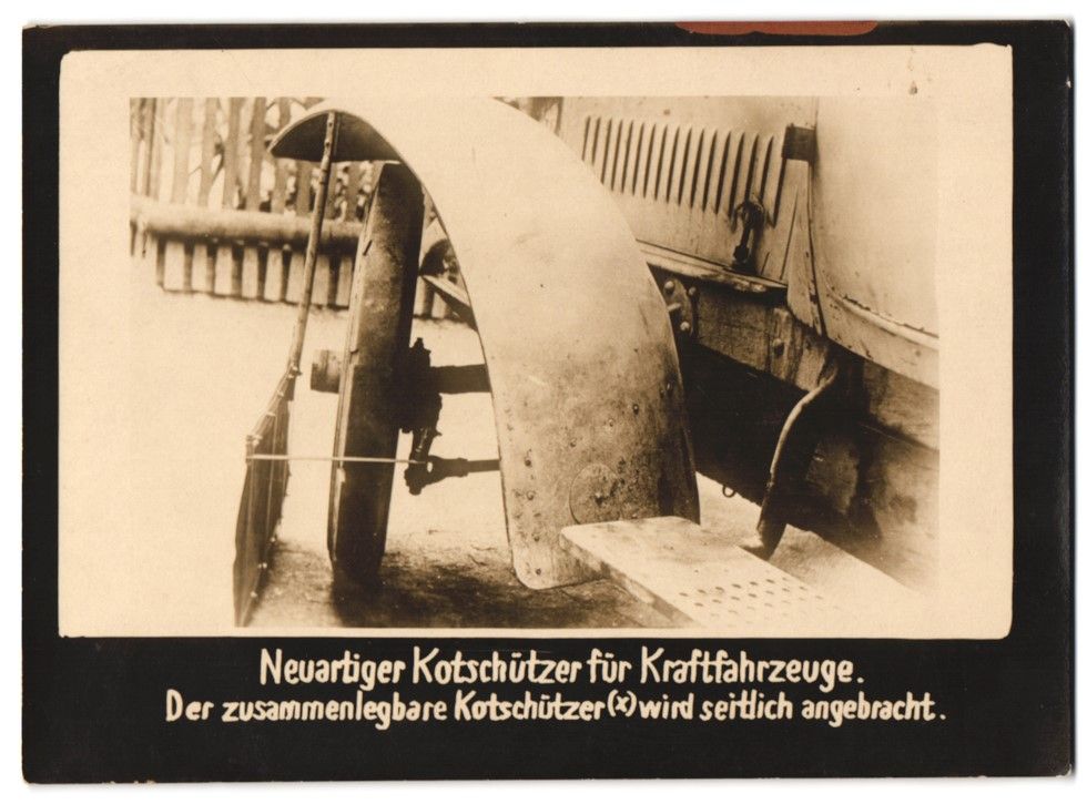 Fotografie & Manifesti: Fotografie Auto mit neuartigem Kotschüt – Usato da Berlin venduto da bartko-reher