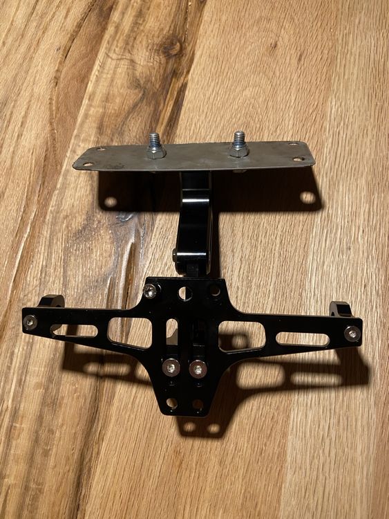 Universal Tutti i ricambio per moto: Motorrad Nummernschild Haltevorrichtung universal – Nuovo (secondo la descrizione) da St. Pantaleon venduto da g-mountain