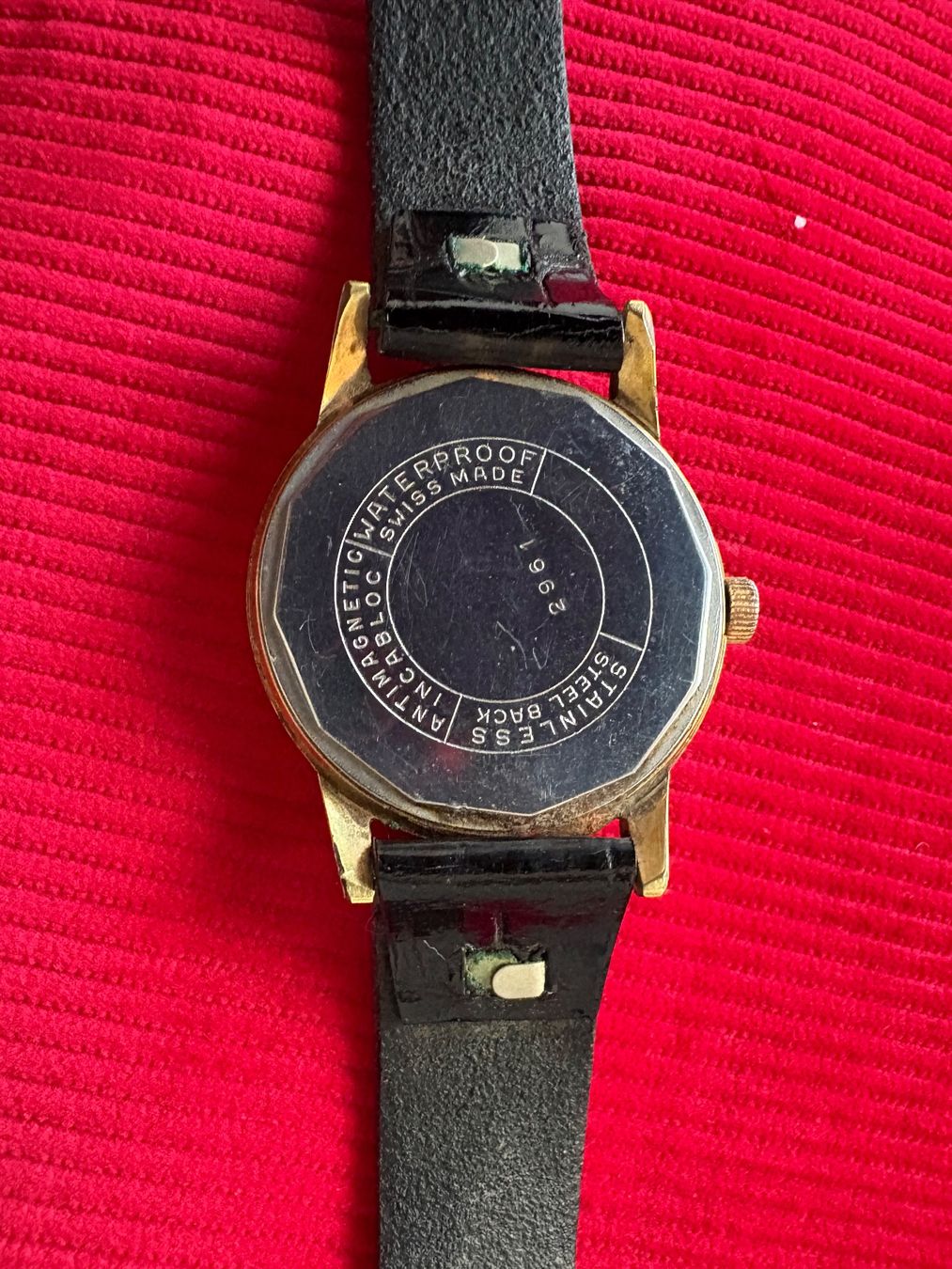 Montre Homme Automatique Vintage Delvina Genève 25 Rubis - Pièce D'occasion