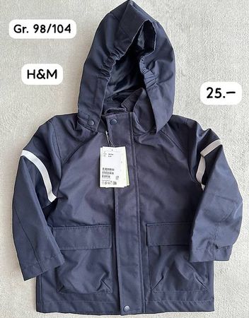 Parka mit mitwachsfunktion - H&M/ Gr. 98/104 - NEU