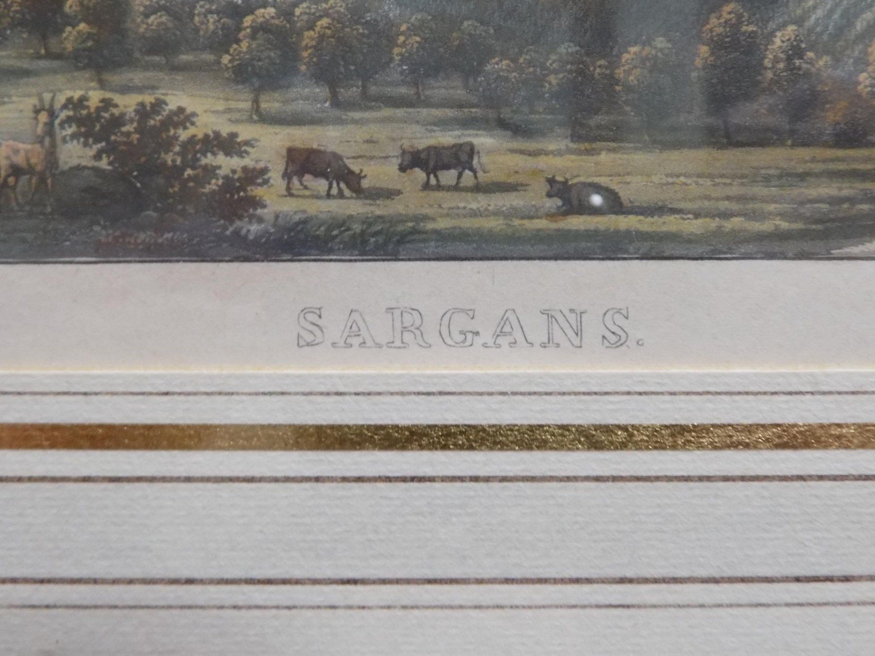 Gravures: Sargans Goldrahmen – D'occasion à Risch par Antikfee 2