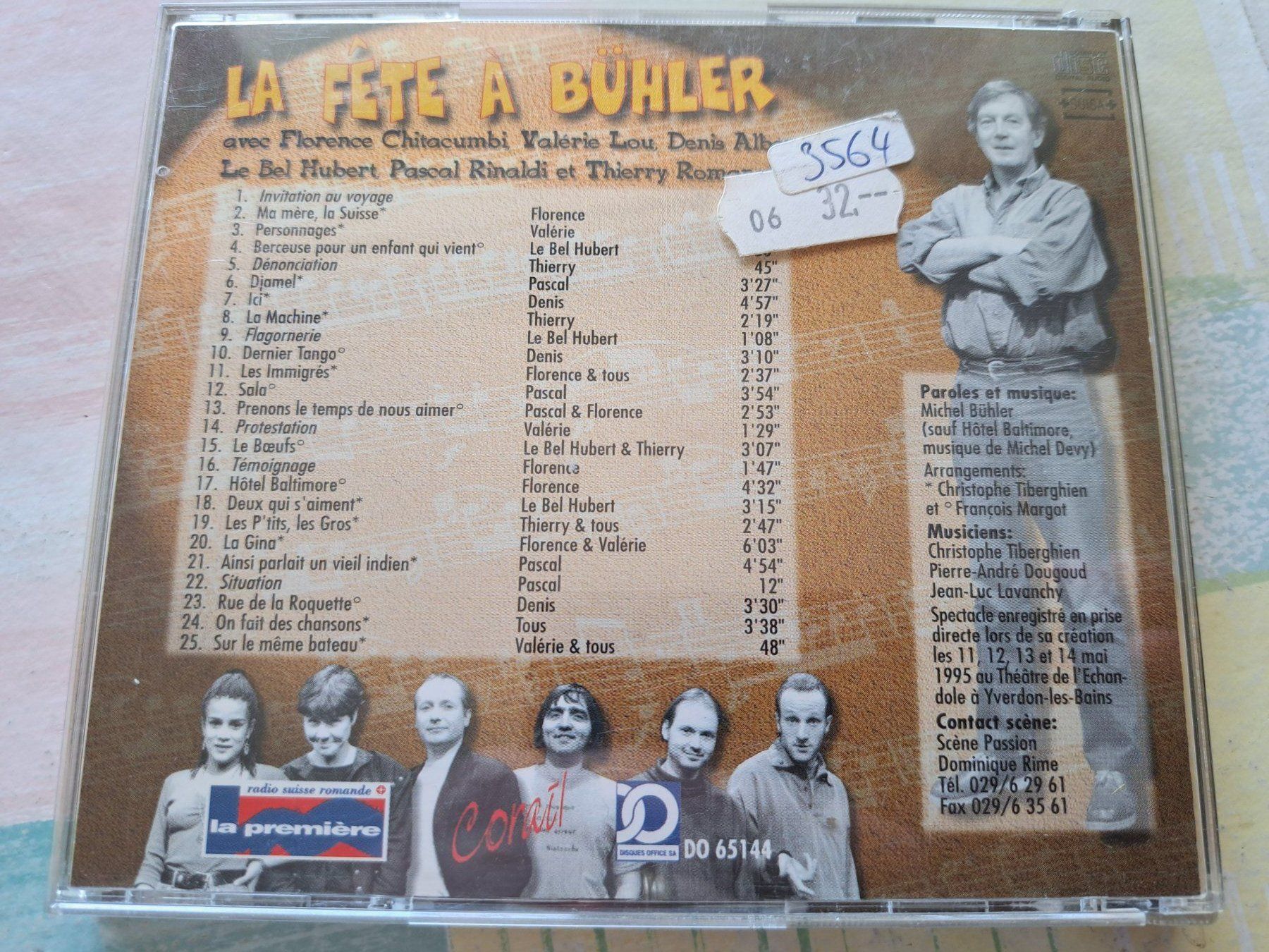 CD: Cd La fête à Bühler  – Usato da Pully venduto da bro_n52j 1