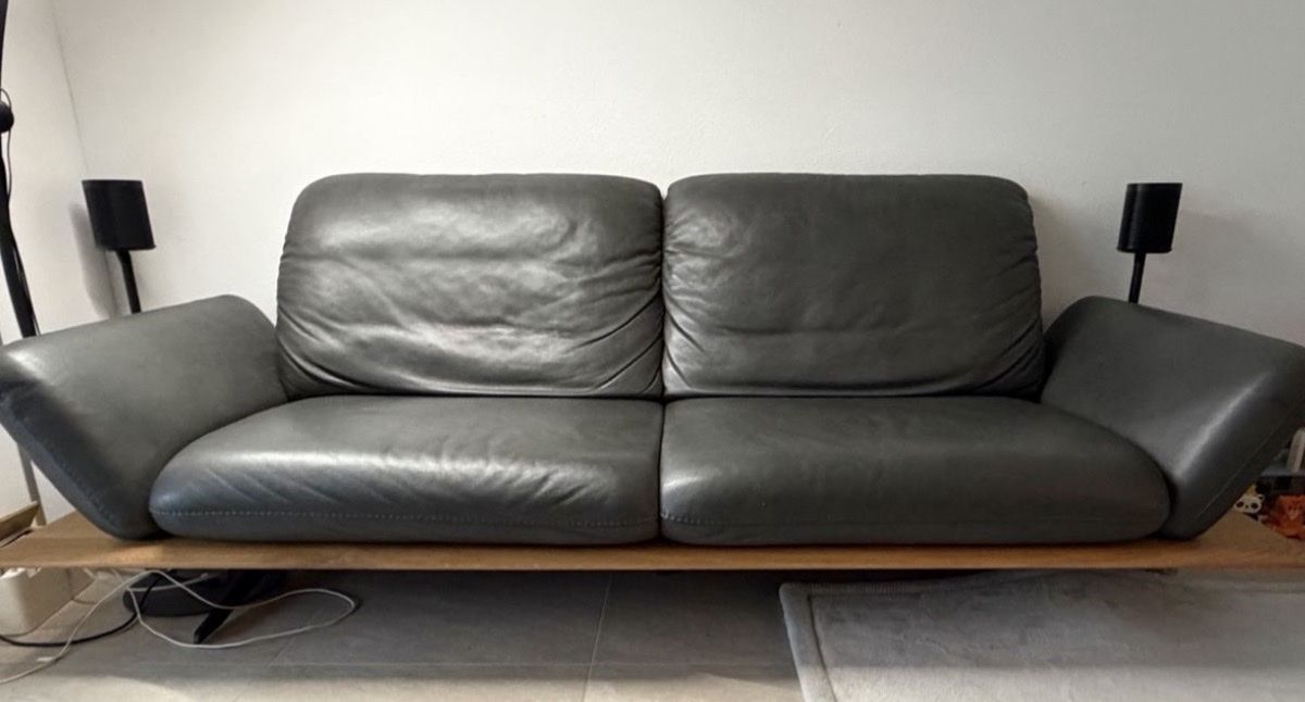 Sofas: Ledersofa Wenko N90 – D'occasion à Siglistorf par demeyste