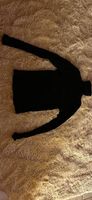 Dunkelblauer / Schwarzer Rollkragenpullover